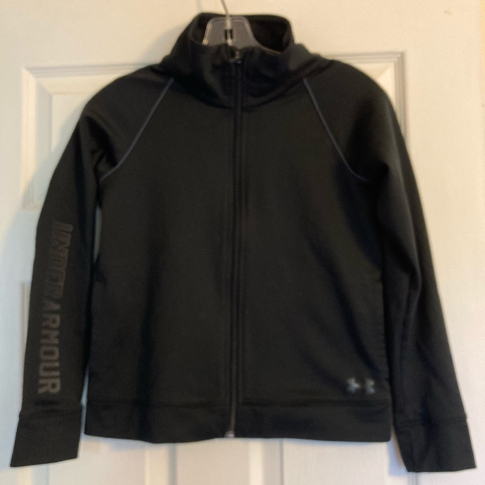 Under Armour zip-up. Youth M